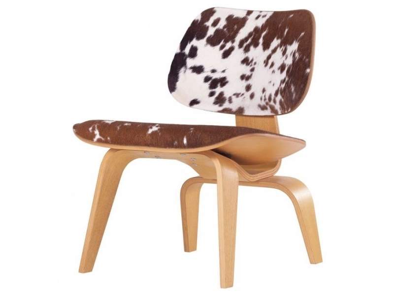 Kuhfell Stuhl Vitra  Loungesessel  Loungemöbel vitra, LCW Calf‘s Skin