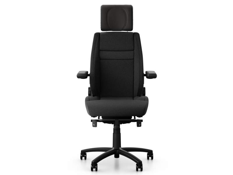 Bürostuhl ergonomisch Bürodrehstuhl mit ergonomische Rückenlehne Drehstuhl RH Secur24 Exclusive