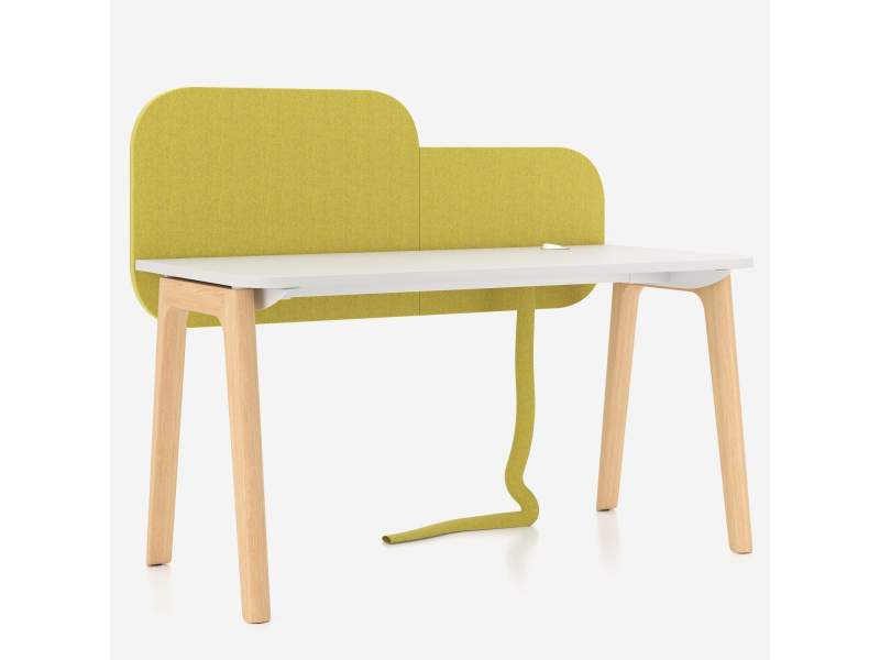 Schreibtisch Holz Schreibtische Büro Nowy Styl Levitate
abgerundete Tischplatte