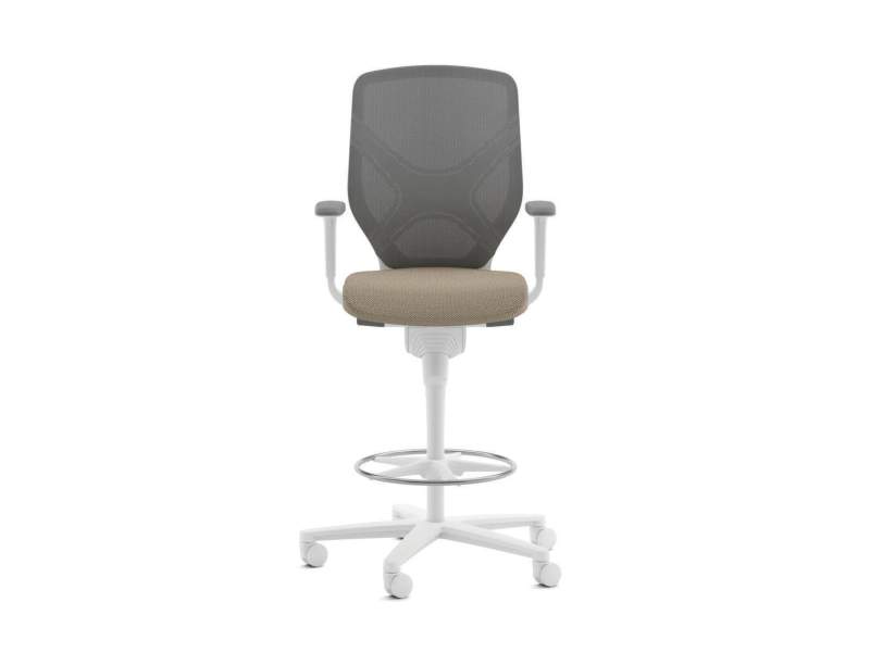 Wilkhahn Bürostuhl ergonomischer Bürodrehstuhl weiss Counterstühle Wilkhahn, IN Counterstuhl