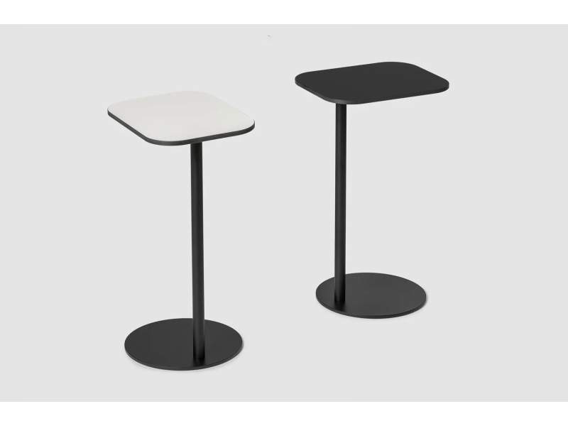 Beistelltisch schwarz Beistelltische grau Bene C-Side Table