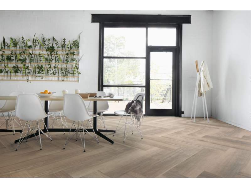 Elastische Bodenbeläge Büro Bodenbelag LVT Interface Luxury Vinyl Tile - Northern Grain