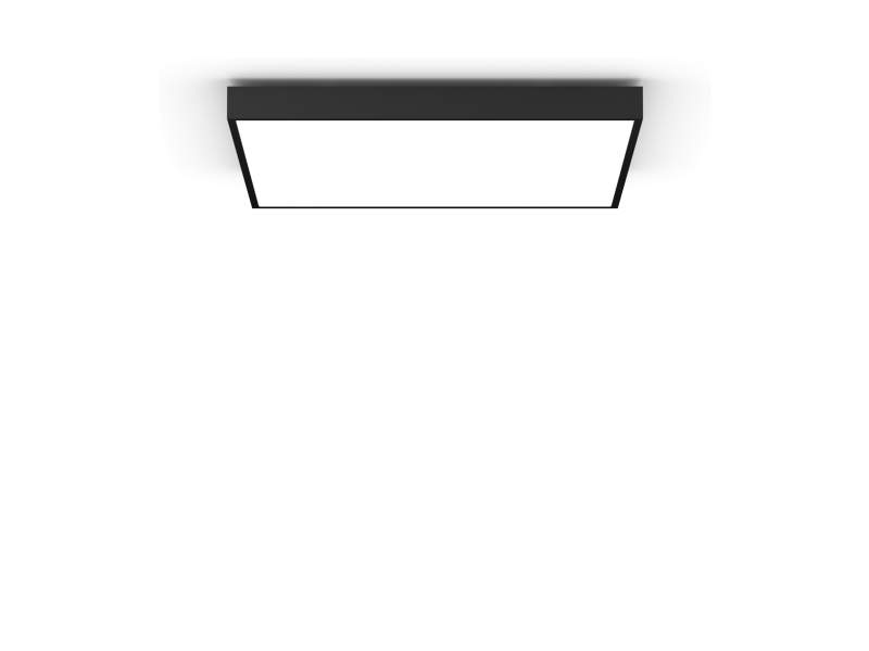 Deckenleuchten LED Deckenlampe Design Bürolampe Decke schwarz quadratisch XAL Flow EVO