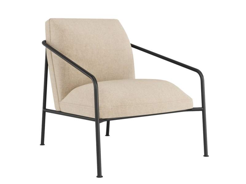 Loungesessel beige Sessel Lounge Connection Paulo Stühle