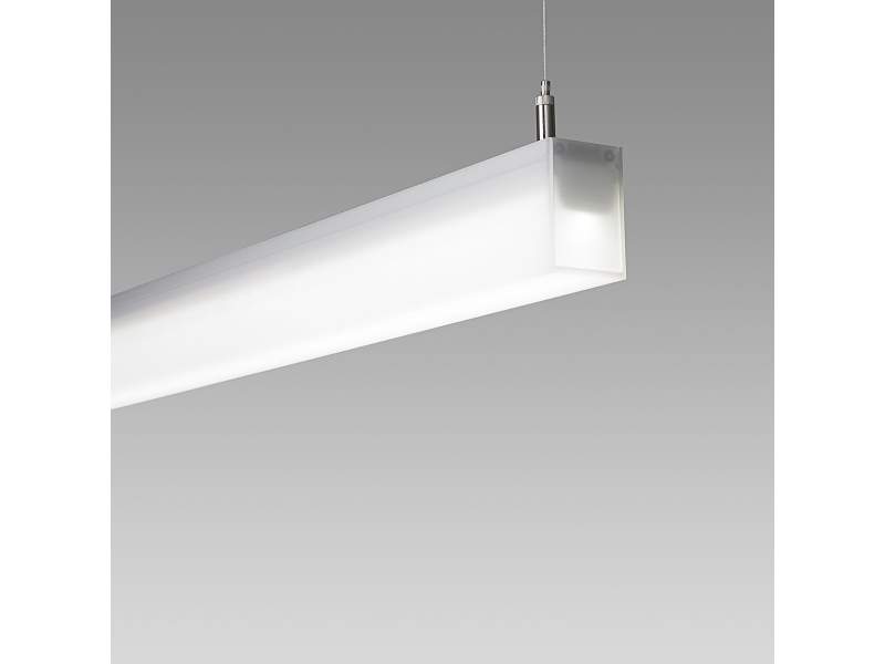 Büro Deckenlampen LED längliche Pendelleuchte Büro LED Büroleuchte, Regent, Flow