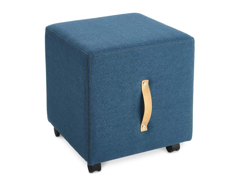 Polsterhocker blau Hocker Cube Connection Cubix