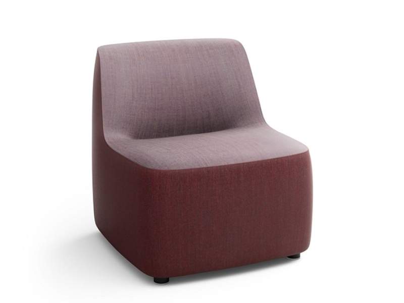 Loungesessel rot Sessel Lounge Brunner pads