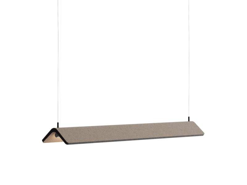Designer Akustikleuchte Pendelleuchte schallabsorb Pendelleuchten Abstracta Vika Acoustic Lighting