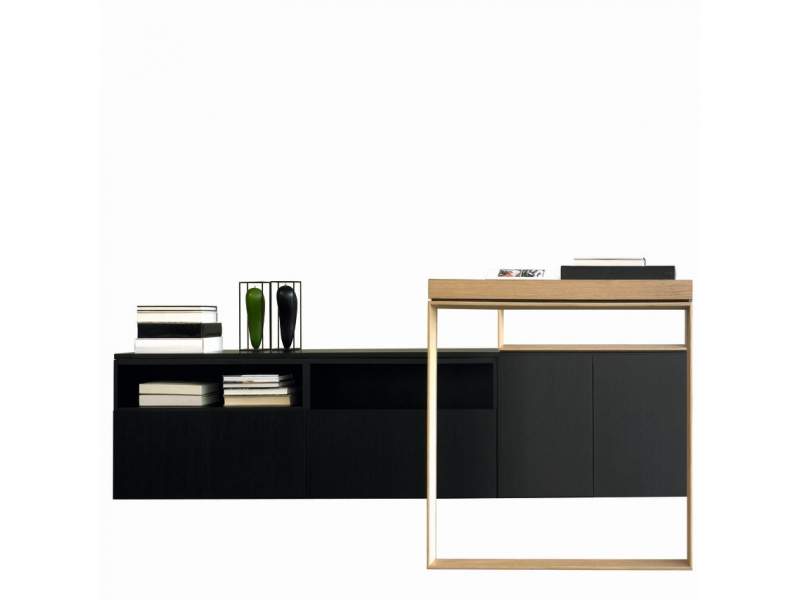 Designer Schreibtisch Direktioneinrichtungen Chefbüro Sideboard Büro, Steelcase, P60