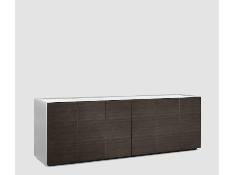 Sideboard Aluminium Büroschrank Holz Büroschränke Büro Direktionseinrichtungen Bene AL Stauraum