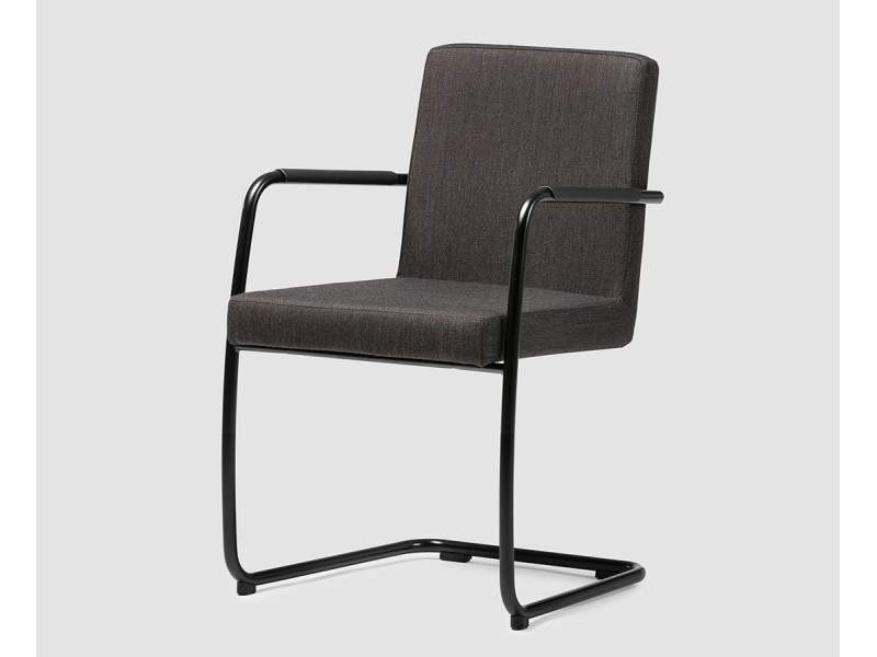 Besucherstuhl schwarz Besucherstühle Freischwinger Konferenzstühle, Bene, Dexter