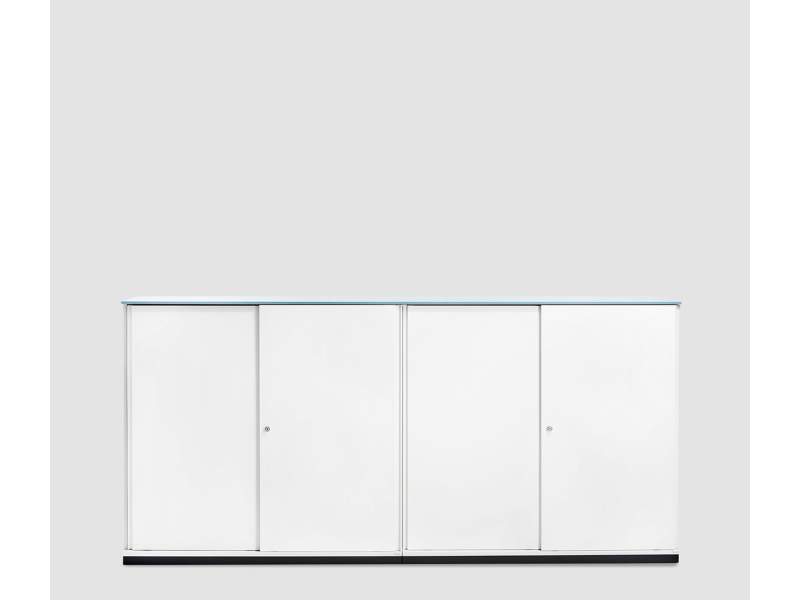 modulares Bürocontainer-System Büro Schrank weiss Aktenschränke Sideboard Bene K2 Stauraum