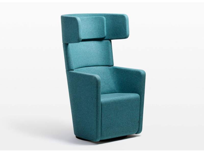 Bene Sessel Büro Clubsessel Design Loungesessel türkis Loungemöbel Set Bene PARCS Wing Chair
