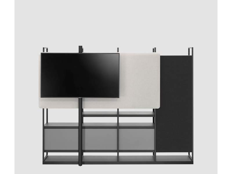 Regalsysteme Büro Regal Regalsystem modular raumgliederndes Element Bene PORTS Storage