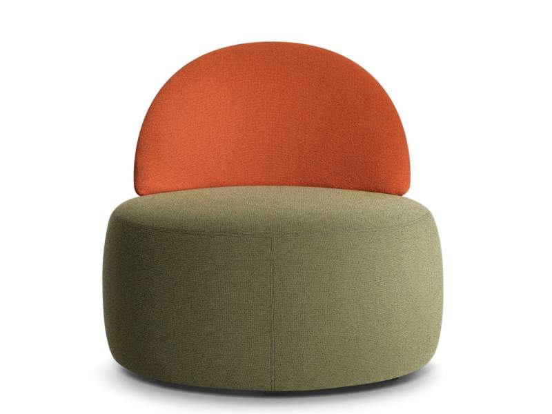 Pouf-Programm Lounge Sitzmöbel Pouf mit Rückenlehne Polsterhocker Girsberger Incycle