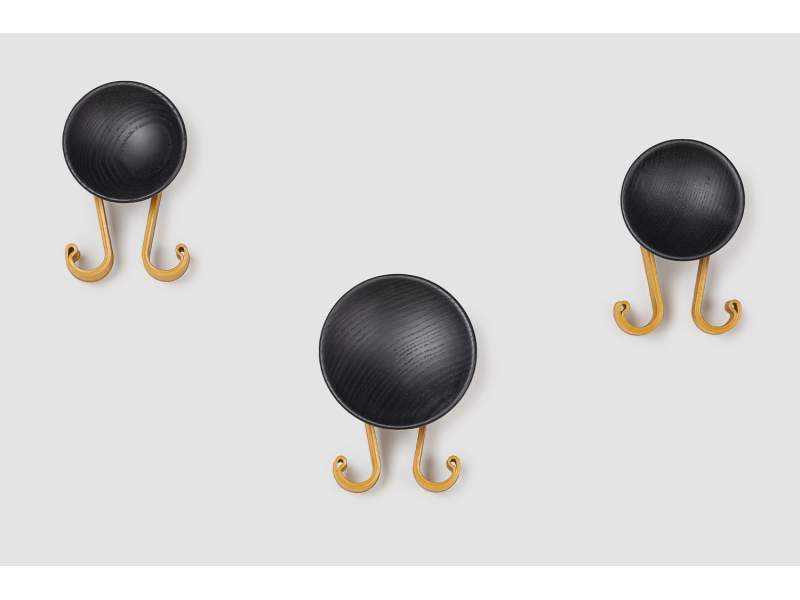 Wandhaken Holz Garderobe bFRIENDS Wall Hooks