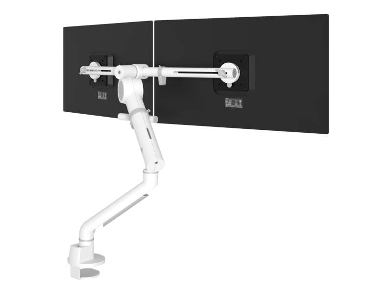 Monitorarm Aluminium Monitorhalterung weiss Monitor-Befestigung Dataflex Viewgo pro Monitorarm HD - Schreibtisch 840
mit Tischklemmhalterung