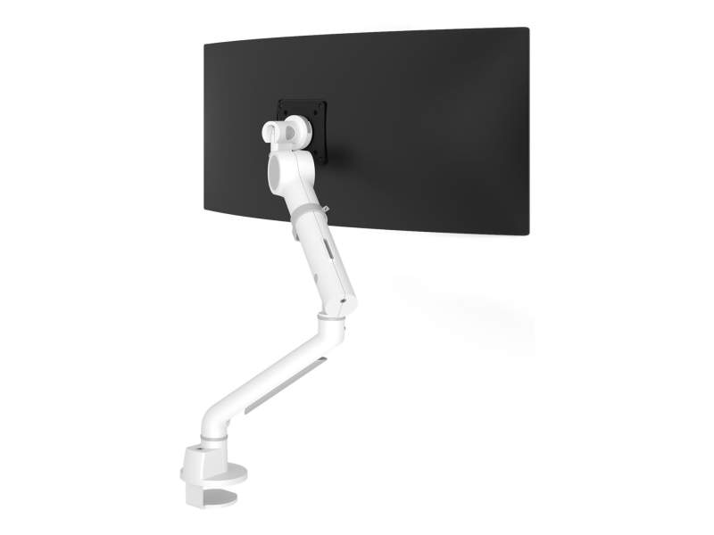 Monitorarm Aluminium Monitorhalterung weiss Monitor-Befestigung Dataflex Viewgo pro Monitorarm HD - Schreibtisch 820
mit Tischklemmhalterung