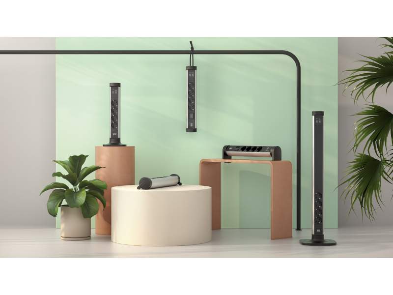 Elektro-Steckdosen Steckdosenleiste Bachmann Cycle Pole