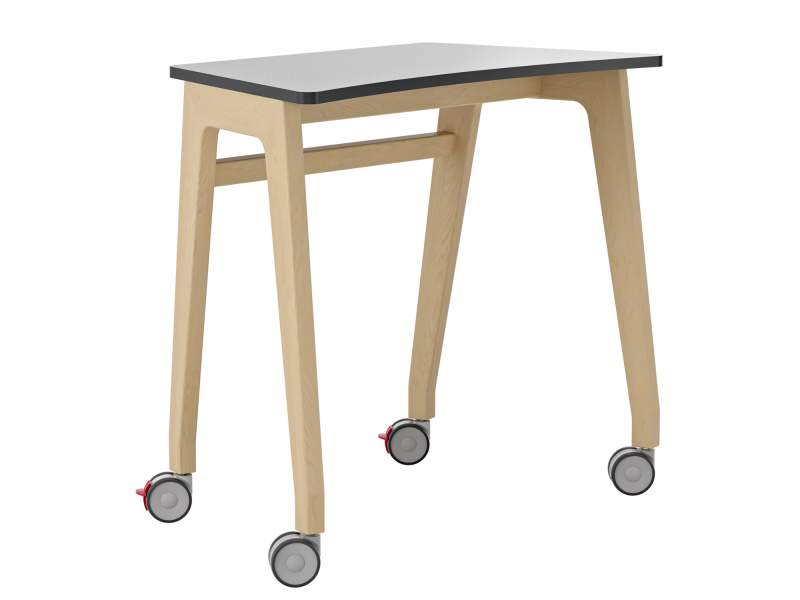 Rolltisch zum Funktionsessel Holz Rolltische NC Nordic Care John Tisch