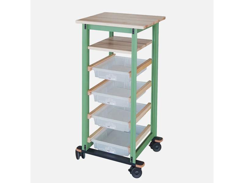Schubladenregal fahrbar Westermann Rollwagen - flomo trolley