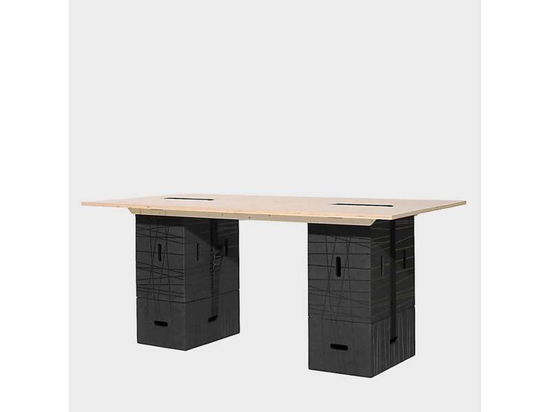 Tischplatte lackiert Konferenztisch Xbrick Westermann Tischplatte - X-table