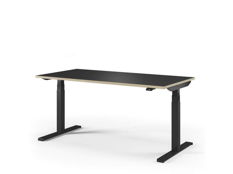 elektrisch höhenverstellbarer Schreibtisch Büro Schreibtische Home Office Bürotisch Assmann Büromöbel Tensos Velo
mit LED LED Display
rechteckige Tischplatte