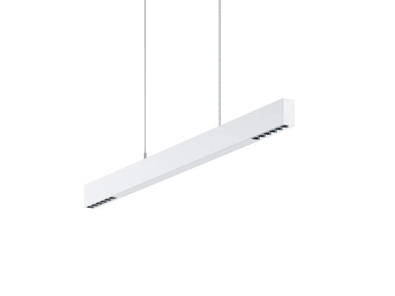 Pendelleuchte weiss Pendelleuchten Büro ERCO Compar linear