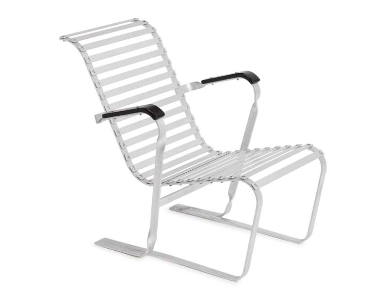 Gartenstuhl Sessel Aluminium Lounge Moderl 1090 Embru Breuer Sessel