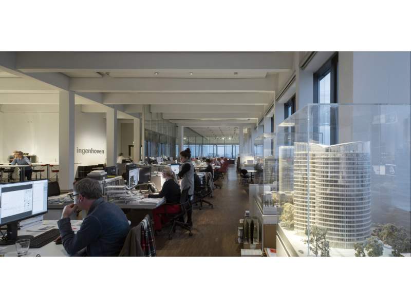 Planung - Lichtplanung Beleuchtungsprojekte ERCO Leuchten ingenhoven architects, Düsseldorf