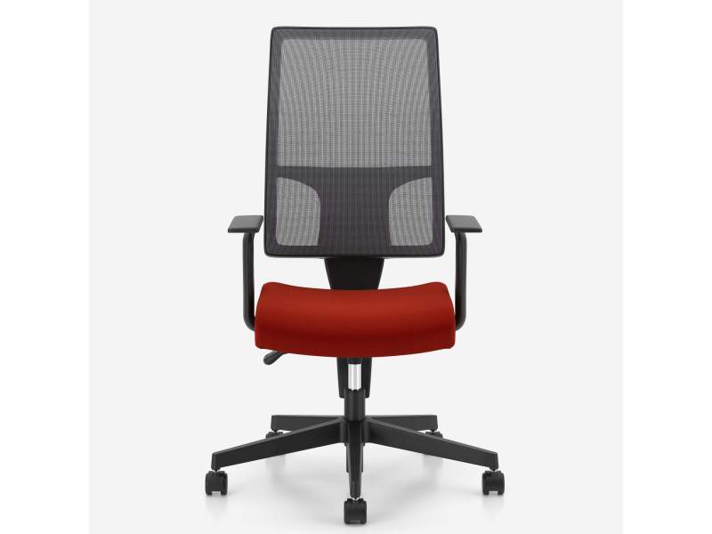 Ergonomischer Bürostuhl Netzgewebe Bürodrehstuhl rot Drehstuhl Büro Nowy Styl, Taktik Mesh
