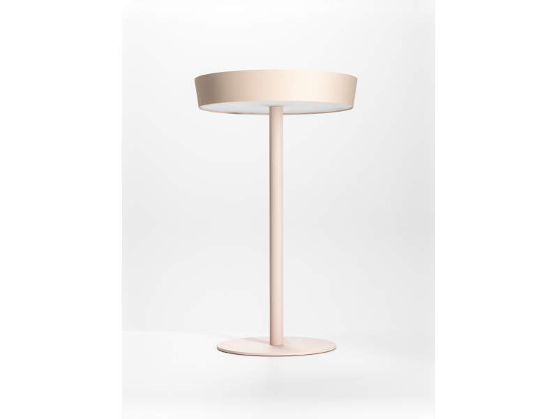 Tischleuchte rosa Tischlampe Home Office Tischleuchten Schätti Leuchten CIRCULAR L