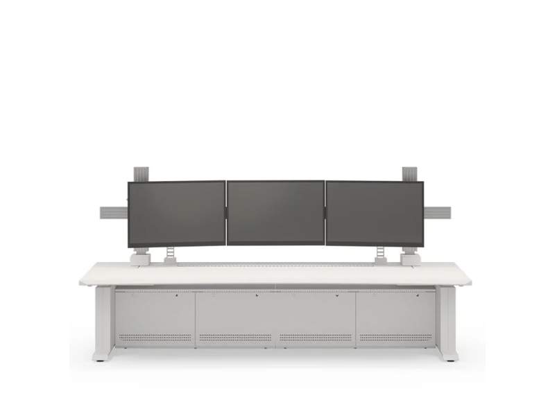 Sitz-Steh-Tisch Leitstelle Leitstandbereich Control Room Leuwico Leitstand ULTIMATE 2