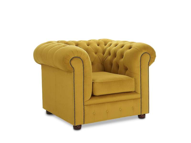 Loungesessel gelb Sessel Lounge Sitzmöbel exklusiv Connection Bloomsbury
