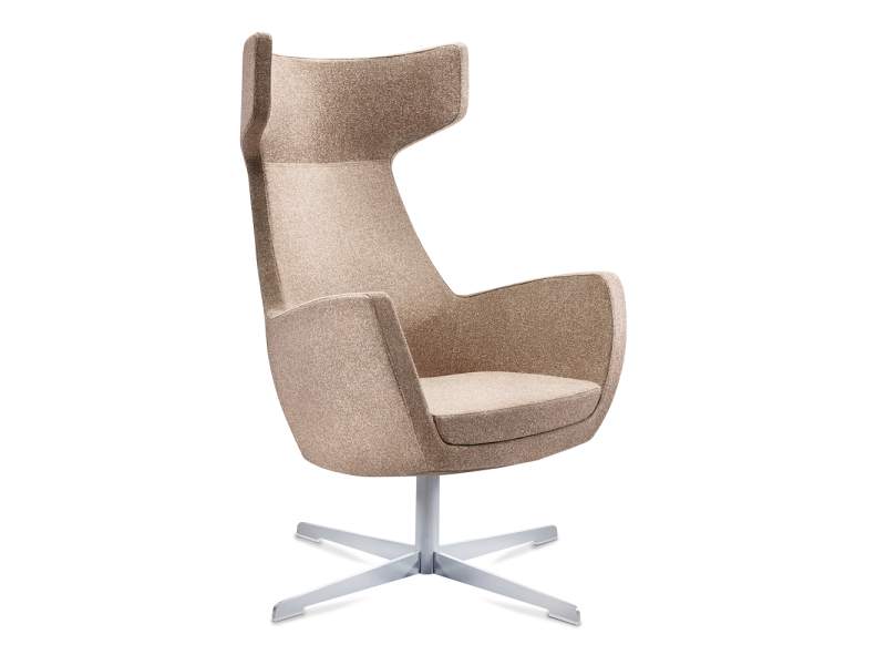 Loungesessel beige Sessel Lounge Sitzmöbel Connection Mae