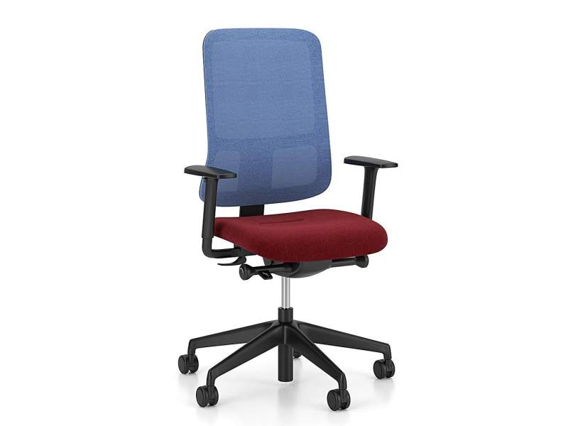 Büro Drehstühle blau rot Bürostühle Netzgewebe Büro Drehstuhl Hme Office Sitag SITAGUtilaPRO