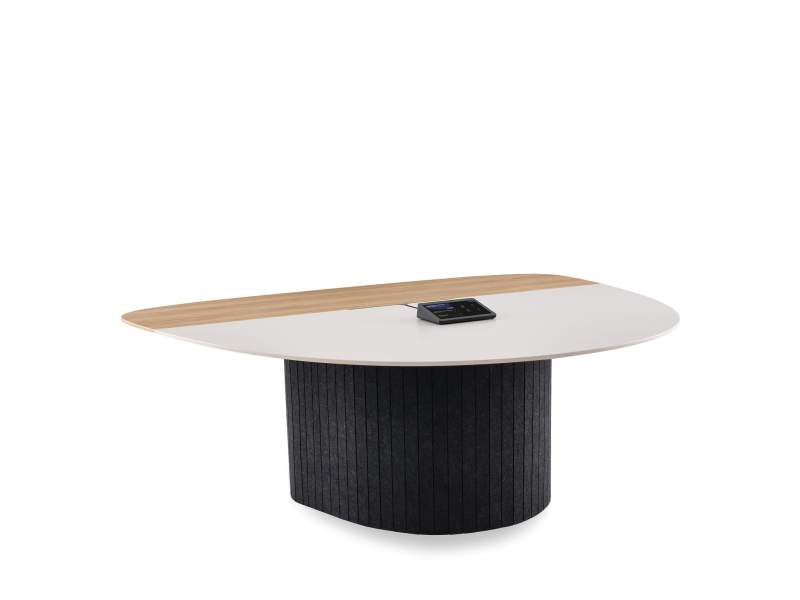 Videokonferenztisch Steelcase Ocular™ für hybride Zusammenarbeit