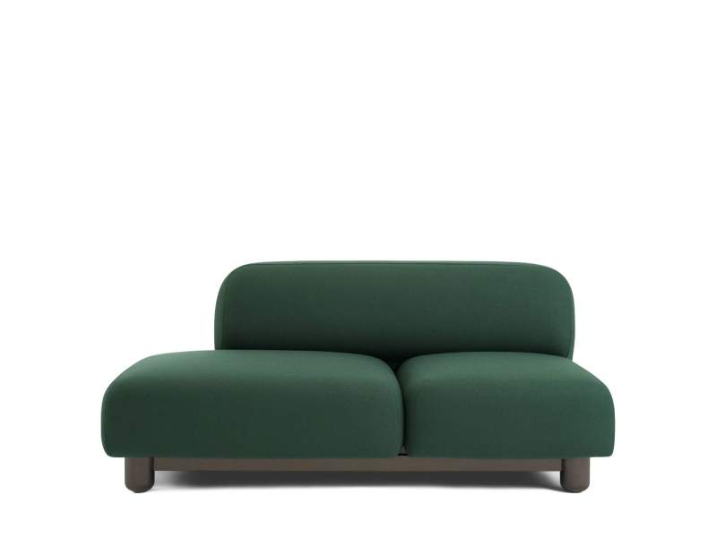 Lounge SItzmoebel gruen Loungesofa modular Sofa Coalesse Ensemble Lounge System
