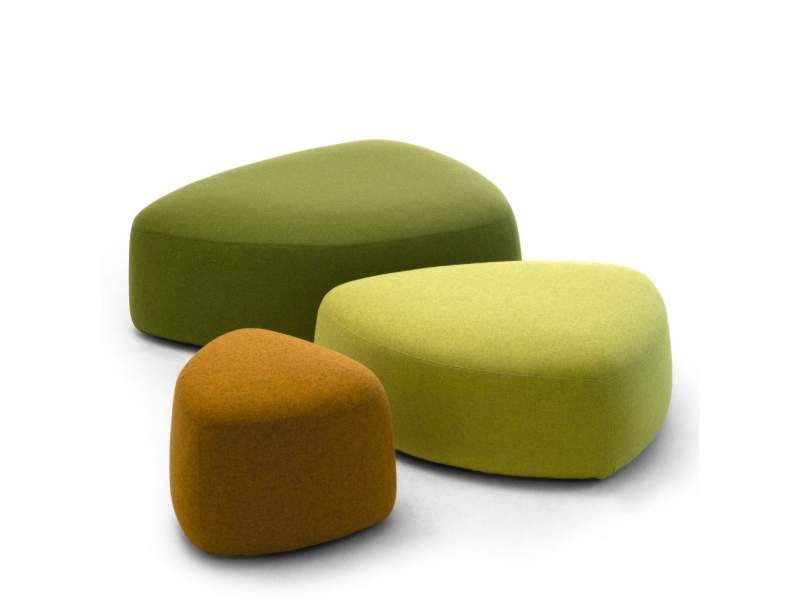 Polsterhocker Lounge Insel Pouf Sitzinsel fm Büromöbel Samos