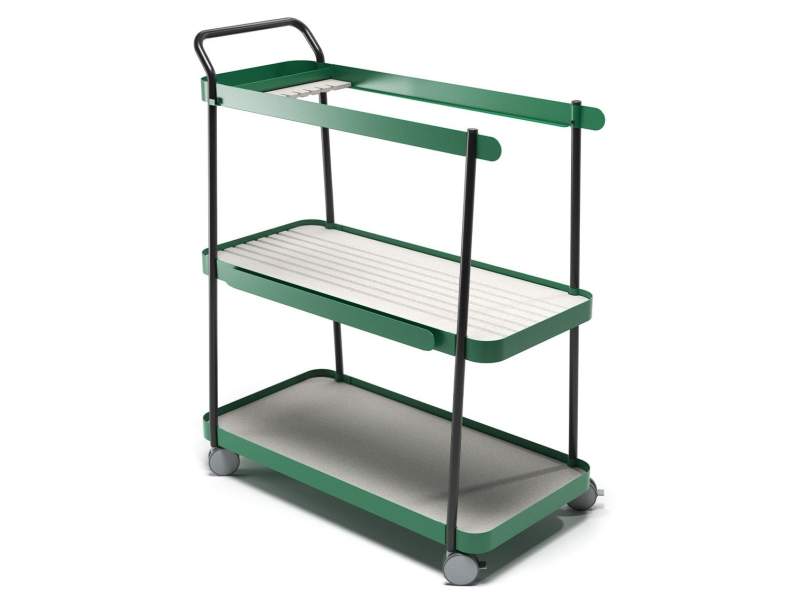 Mobiler Board-Wagen Haworth Collaborate Board Cart zur Organisation von Markerboards