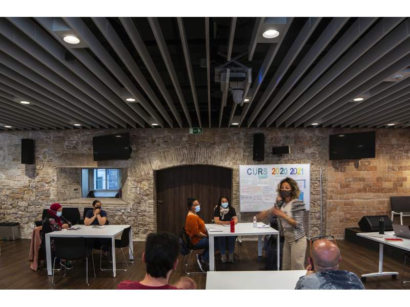 Planung - Lichtplanung Beleuchtungsprojekte ERCO Leuchten Fundació L'Esperança, Barcelona