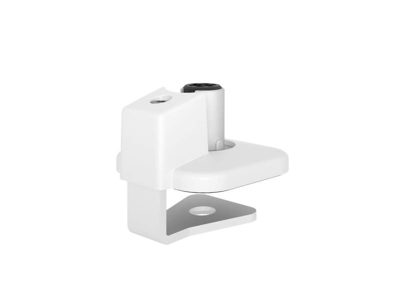 Tischklemme weiss Tischhalterung Monitorarm Dataflex Viewprime Auftischklemme oben - Halterung 710