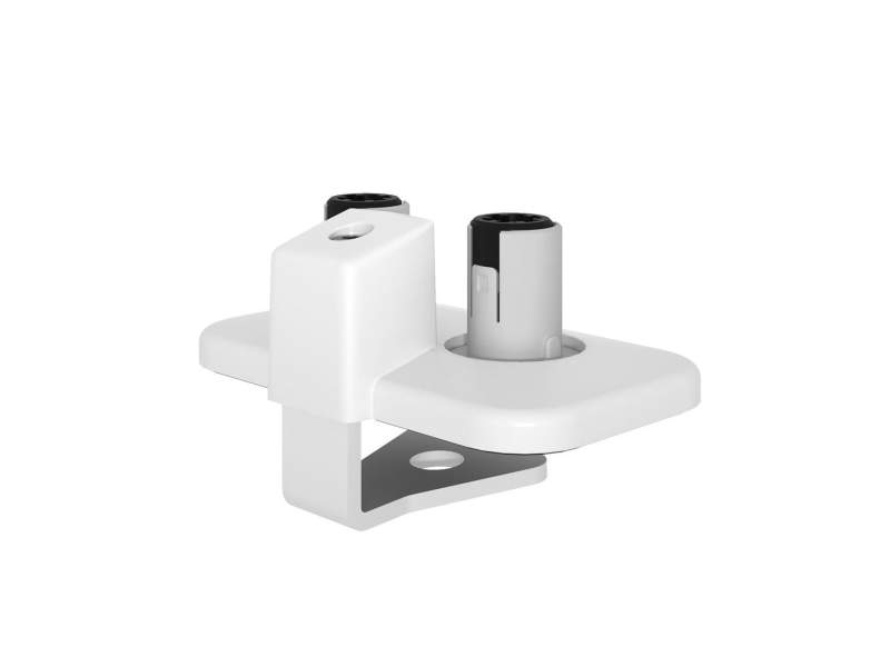 Tischklemme weiss Tischhalterung Monitorarm Dataflex Viewprime Auftischklemme oben - Halterung 720