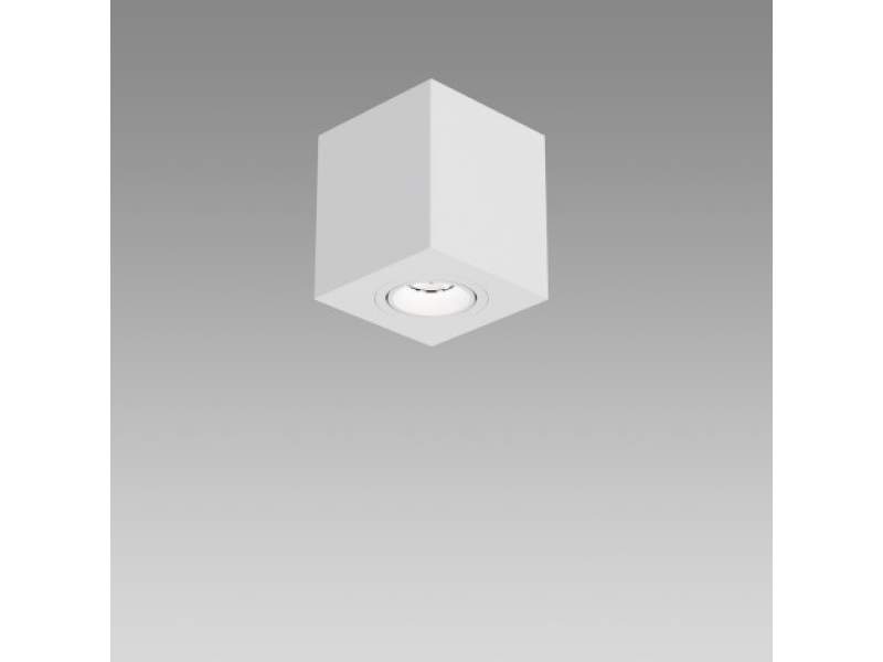 Anbau-Richtstrahler Deckenleuchten weiss LED Deckenlampe quadratisch Regent Novo 2 Square