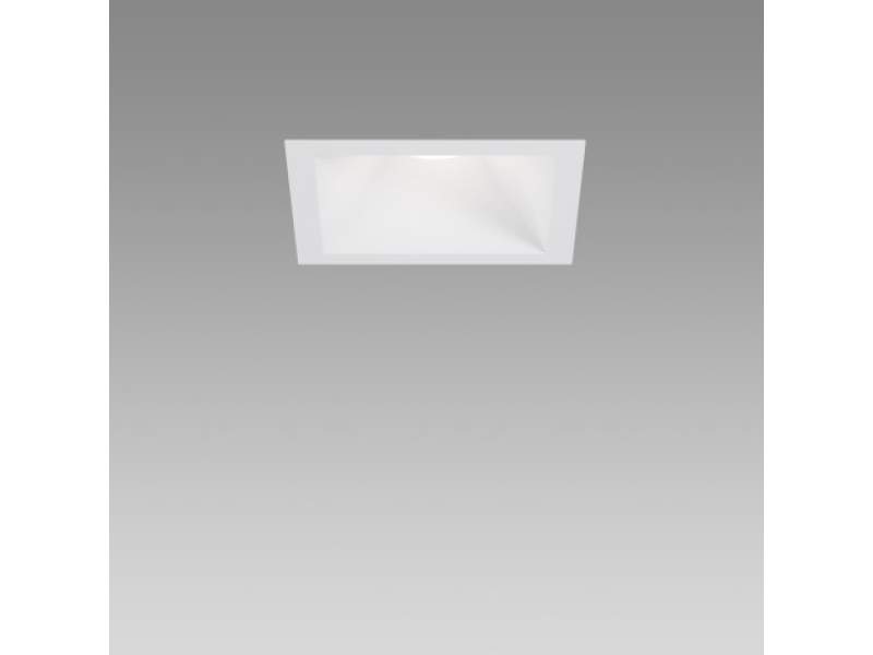 Einbau-Downlight Deckenleuchten weiss LED Deckenlampe quadratisch Regent Novo 2 Square