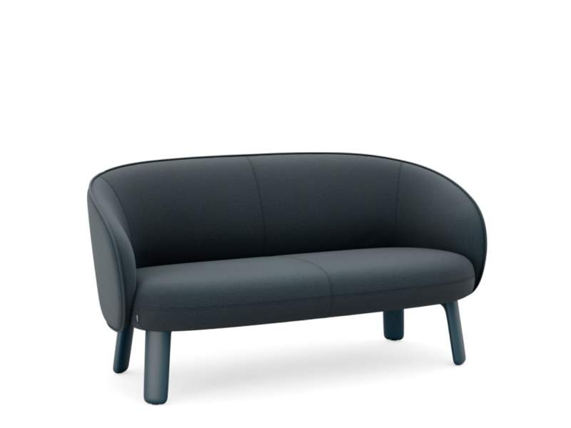 Loungesofa schwarz Sofa Lounge Sitzmöbel Materia Aura