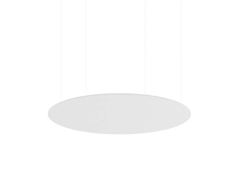 akustik Deckenabsorber weiss Akustikelement rund XAL Mino Circle Acoustic