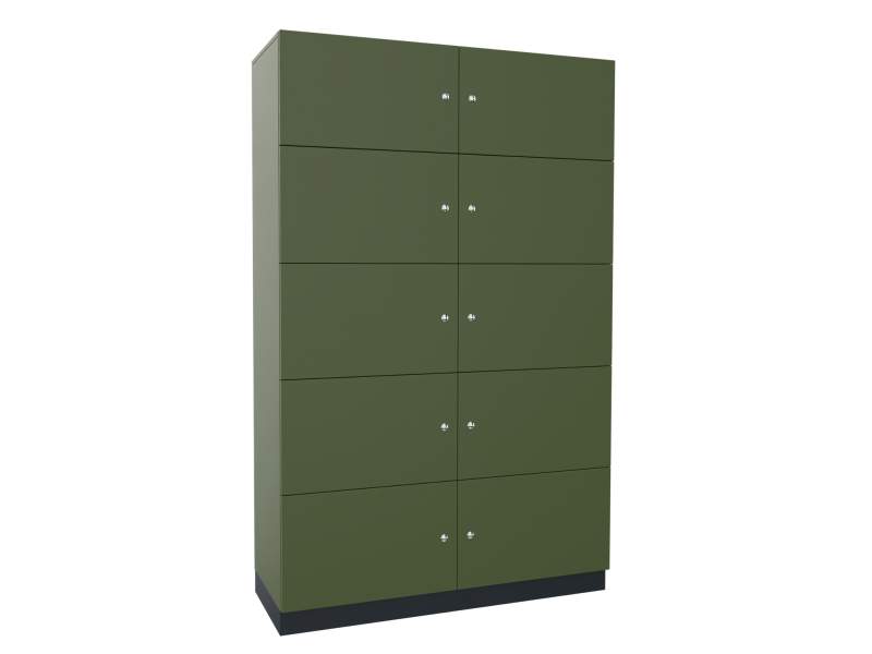 Schliessfachschränke grün Lockerschränke Büro Locker REISS Büromöbel REISS Locker Schränke