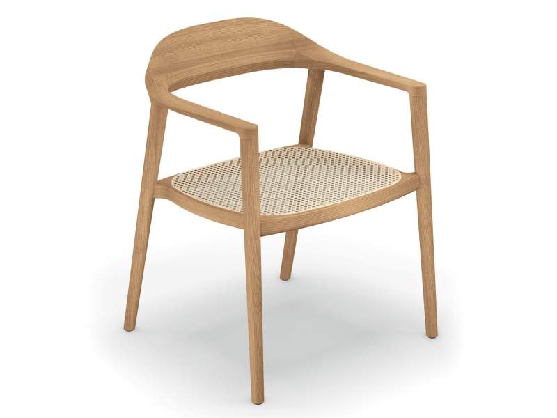Besucherstuhl Holz Besucherstühle Massivholzstuhl Cafeteria Stuhl Wiener Geflecht Sedus se:cafe wooden chair