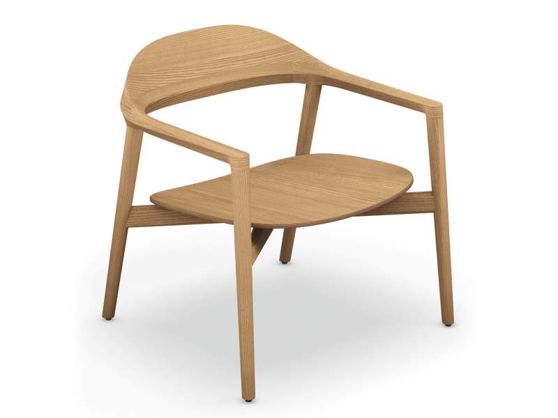Loungesessel Holz Sessel Lounge Sitzmöbel Sedus se:cafe wooden lounge chair